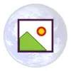 gallery walk icon showing a whiteboard with a sun and a mountain in front of a faded earth sphere background